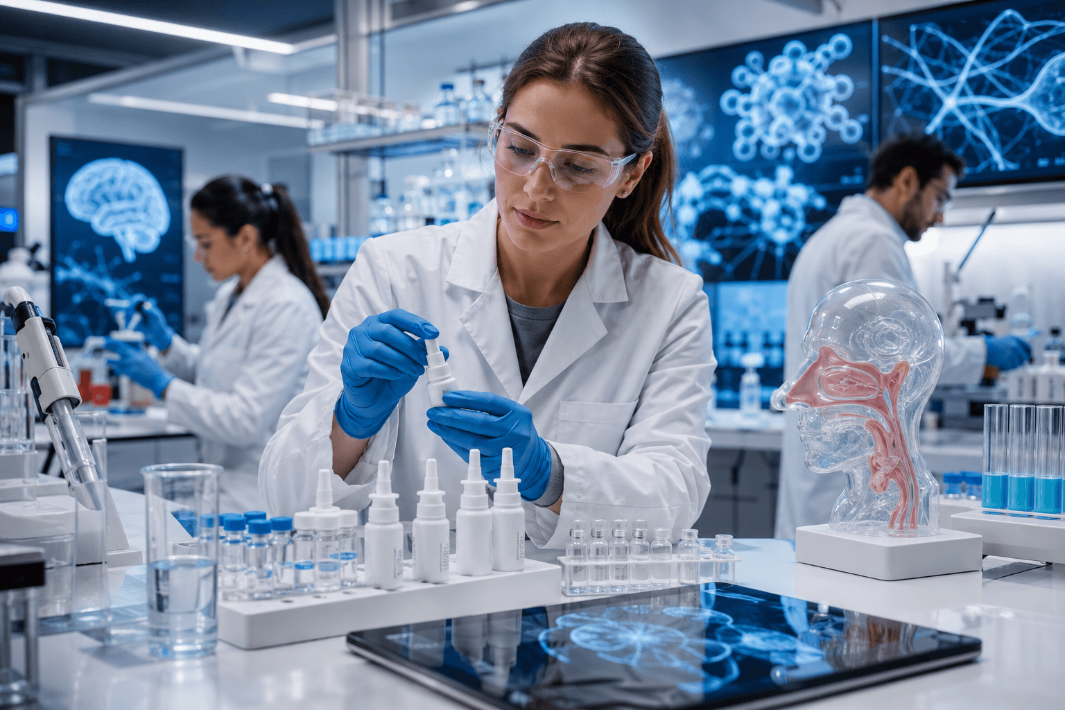 Peptide Nasal Sprays — Pre-Formulated for Intranasal Research